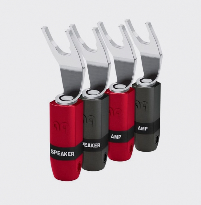 Audioquest Audioquest SureGrip300 Spade (Silber) - 4er Set