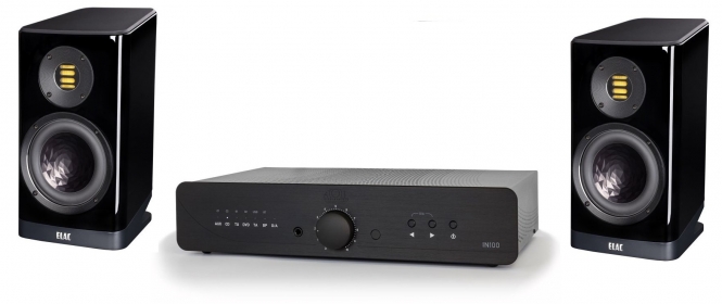 Elac Elac VELA BS 403 + Atoll IN 100 - Schwarz