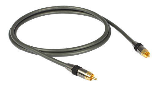 Goldkabel kabel profi KOAX - 2,5m