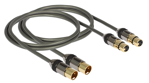Goldkabel kabel profi XLR - 2,5m