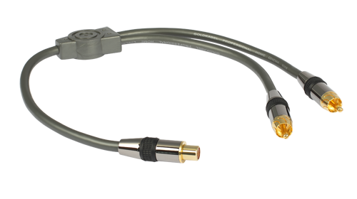 Goldkabel Goldkabel profi Y-ADAPTER 1K/2S