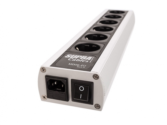 Supra Cables Supra Cables LoRad Netzleiste MK III MD06 EU Switch