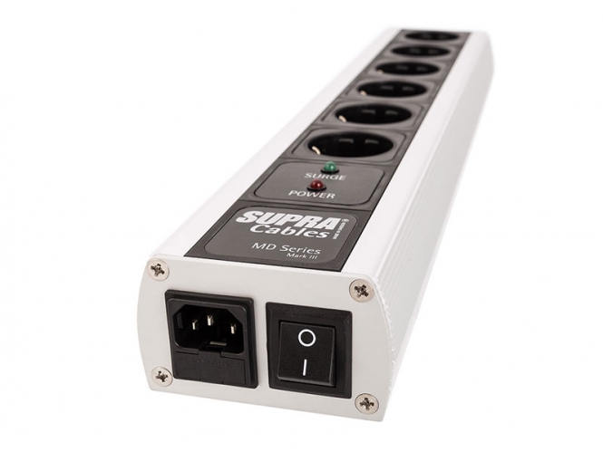 Supra Cables Supra Cables LoRad Netzleiste MK III MD06 EU/SP Switch