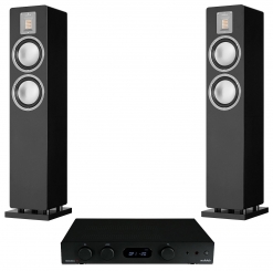 Audiovector QR 3 paar + Audiolab 6000A 