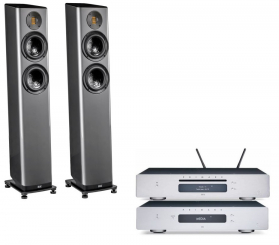 Primare I15 + CD15 Prisma + Elac Vela FS407.2 Titan 