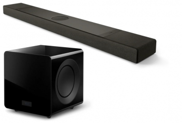 KEF XIO + KEF KC92 B-Ware Slate Black