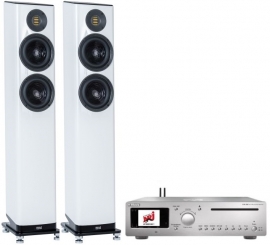 Audioblock CVR-200 + Elac Vela FS 407 