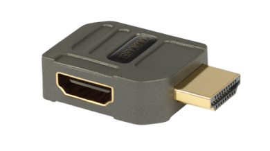 Goldkabel HDMI WINKELADAPTER Typ V 