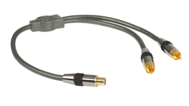 Goldkabel profi Y-ADAPTER 1K/2S 