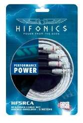 Hifonics HF5-RCA - Cinchkabel 5m 