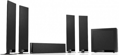 KEF T305 System Schwarz