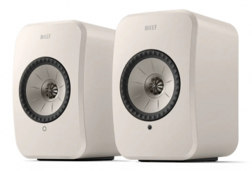 KEF LSX II LT - Paar Stone White