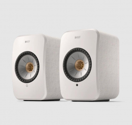 KEF LSX II - Paar Cotton White