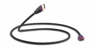 QED PROFILE E-FLEX HDMI - Schwarz 