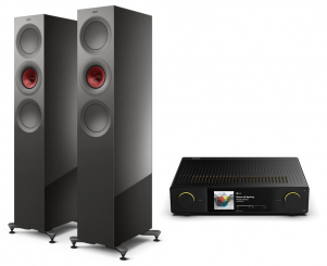 KEF R7 Meta Titan - Paar + Arcam SA35 