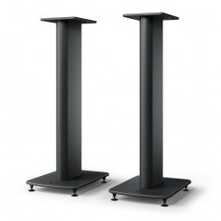 KEF S2 Floor Stand - Schwarz, Paar Schwarz