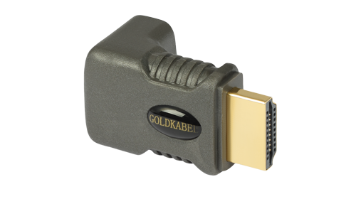 Goldkabel HDMI WINKELADAPTER 90° 