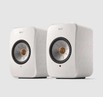 KEF LSX II - Paar Cotton White